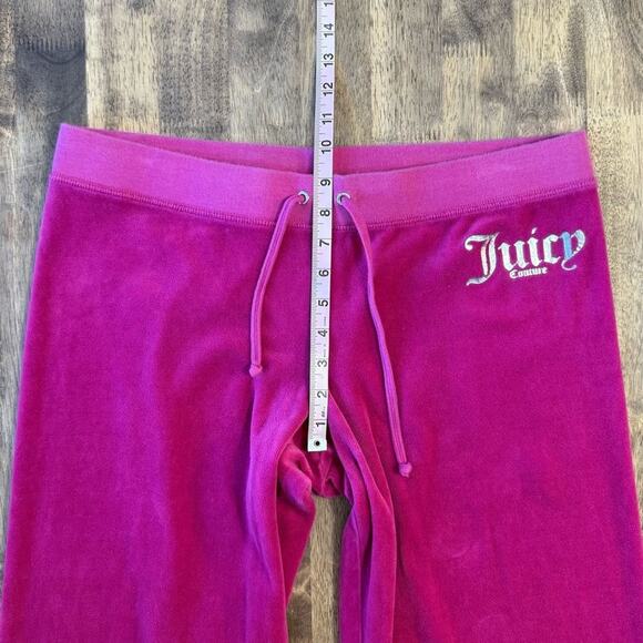 Juicy Couture Los Angeles Women’s 2012 Terry Drawstring Track Pant Pink Size XL - Picture 6 of 9